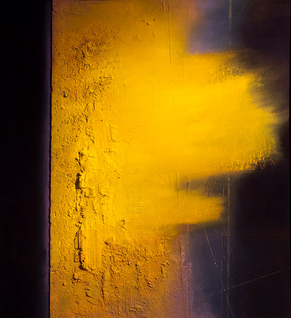 'Sulphur Storm' by the artist John Harris, from 'The Secret History of the Earth'.